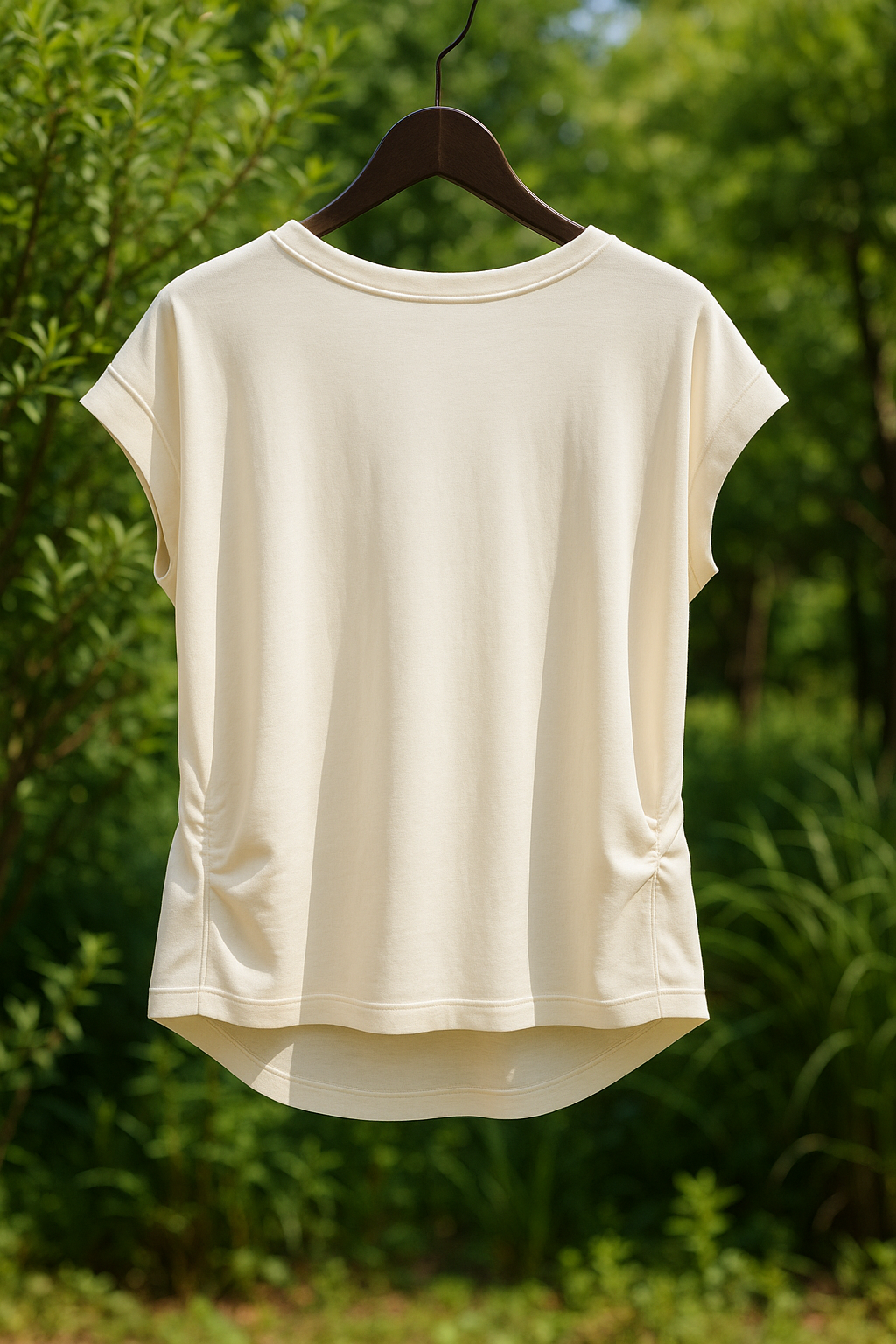 和紙糸ギャザリンサーフTシャツ