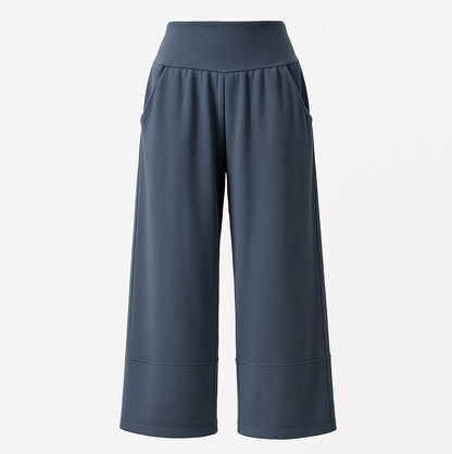 キュプラクロップドパンツ