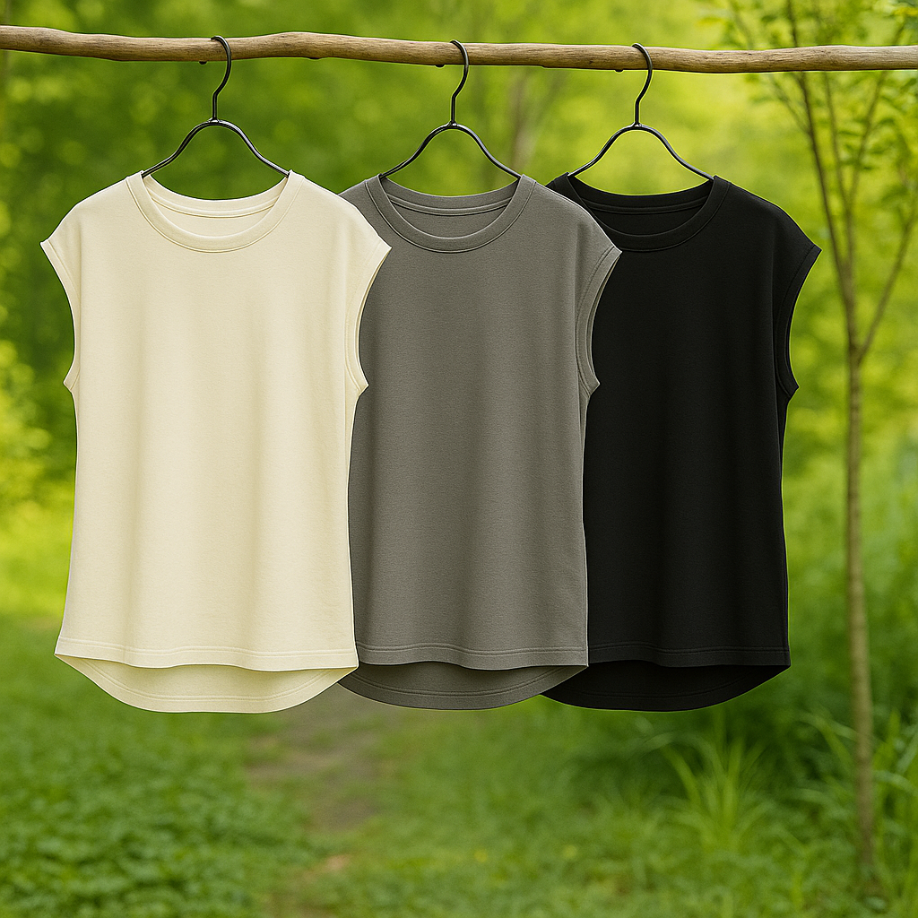 和紙糸ギャザリンサーフTシャツ