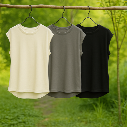 和紙糸ギャザリンサーフTシャツ