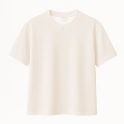 和紙糸7分袖Tシャツ